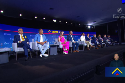 Candidatos a la Asamblea Nacional debaten este 26 de enero.