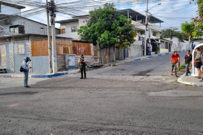 Un barrio de Manta se ha convertido en escenario de violencia.