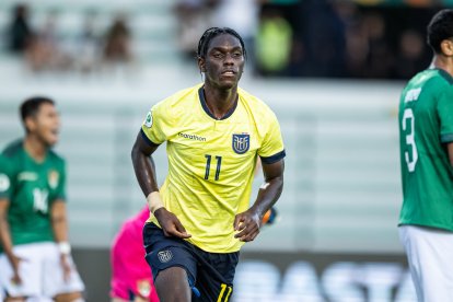 Allen Obando anotó su primer gol contra Bolivia en el Sudamericano Sub-20