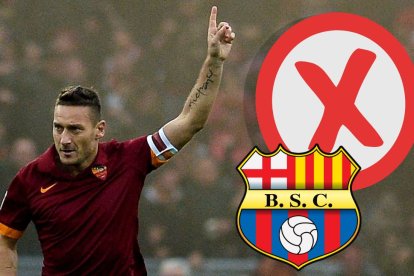 Francesco Totti no vendrá a la Noche Amarilla 2025.
