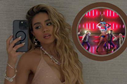 Andreína Bravo es una cantante ecuatoriana