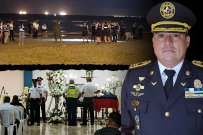 El teniente coronel Ronald  Patricio Gancino Chávez, tenía 43 años.