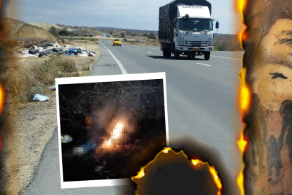 Este es el tatuaje por el cual podría identificarse al hombre quemado hallado en la vía Perimetral de la Península.