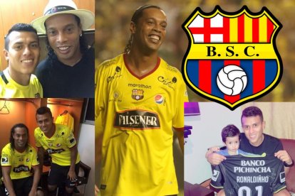 Richard Calderón fue parte del equipo de Ronaldinho en la Noche Amarilla.