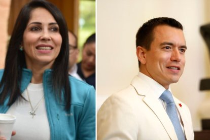 Daniel Noboa ganaría en primera vuelta con el 50% según Ipsos.