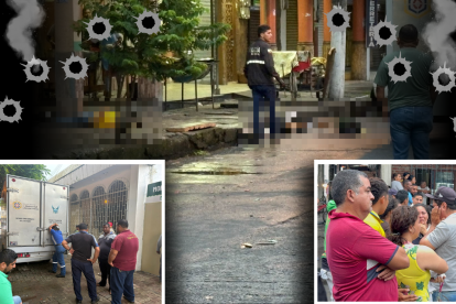 Un ataque armado en los exteriores de un comedor dejó tres hombres fallecidos, en la madrugada.