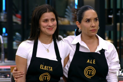 Elba González y Ale Boada fueron eliminadas de MasterChef Celebrity Ecuador.