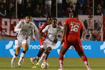 Liga de Quito y El Nacional se enfrentaron este 1 de febrero.