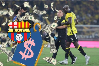 Felipe Caicedo debutó en Barcelona SC, su primer club en Ecuador.