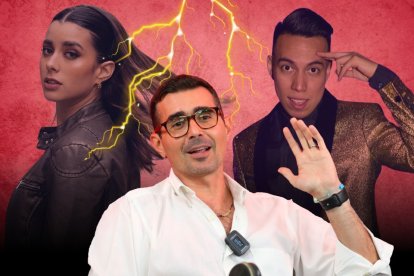 Andrés Guschmer, Luciana Guschmer y Álex Vizuete