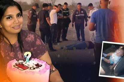 Un morador encontró el cuerpo de la mujer. La Policía recopiló ocho indicios balísticos en la zona.