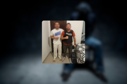 Imagen compartida por la Policía sobre la liberación de Alejandro Montes de Oca.