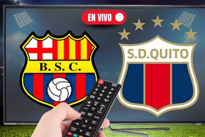 Barcelona en su Noche Amarilla en Quito.