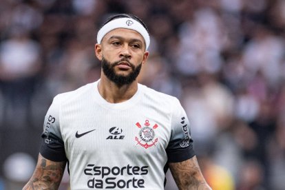 El neerlandés Memphis Depay, delantero del Corinthians de Brasil.