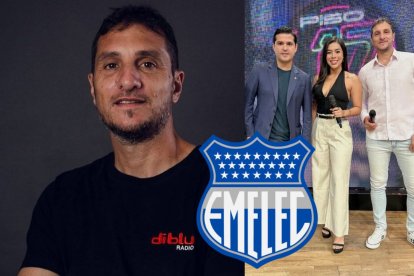 Javier Klimowicz, exarquero de Emelec y comentarista deportivo.