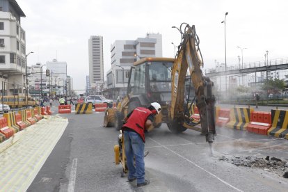 Los trabajos en Quito y Padre Solano tardarán unas cuatro semanas.