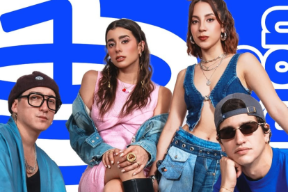 Anthony Swagg, Luciana Guschmer, Vivia Salame y Daniel Reinoso