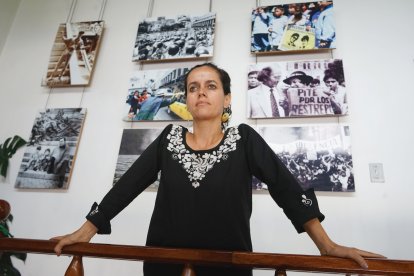 María Fernanda Restrepo se dedica, por ahora, de lleno a activismo para apoyar familias con casos de desaparición.