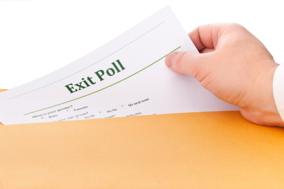 El exit poll puede marcar tendencias.