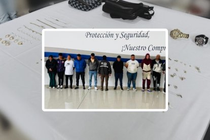 Ocho de los detenidos son de nacionalidad venezolanda.