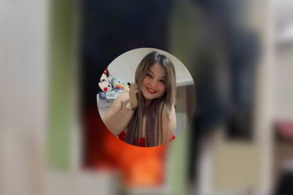 La víctima de incendio en Manta.