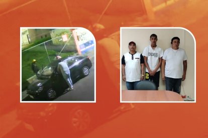 Los sujetos tienen antecedentes penales.