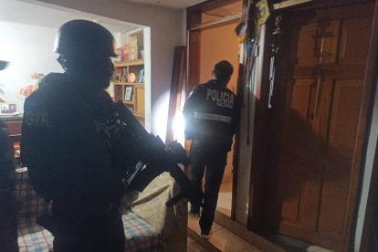 La Policía capturó a miembros de sus filas en el cantón Rumiñahui.