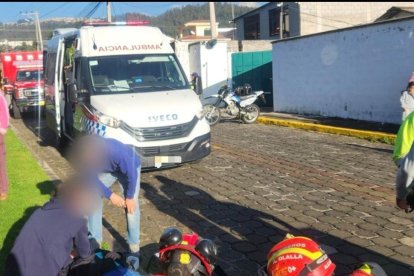 Dos niños y dos adultas resultaron heridos