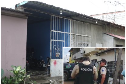 El objeto fue dejado en el exterior de una casa. Policías acudieron a retirar el objeto.