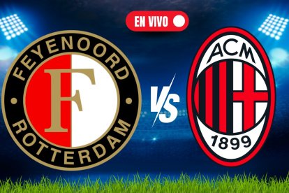 Feyenoord y Milan buscan la clasificación a los octavos de Champions League.