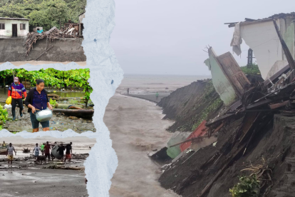 En San José Quingue, la comunidad enfrenta los estragos de las intensas lluvias.