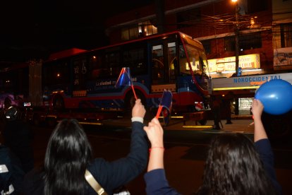 Nueva unidades de Trolebús llegaron a Quito.