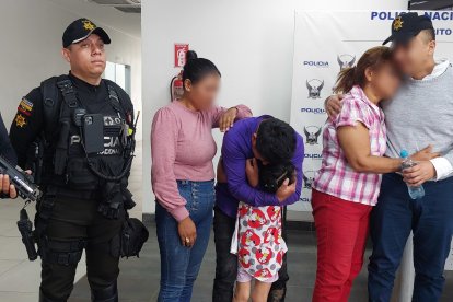 Los dos ciudadanos raptados en el Paraíso de la Flor se reencontraron con sus familias este jueves por la mañana, un día después de ser retenidos.