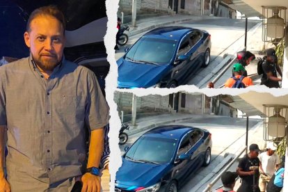 Nixon Eduardo Gávica Mero, 52 años, cumplió tres meses secuestrado.