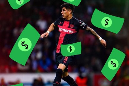 Piero Hincapié podría ir a jugar en Inglaterra.