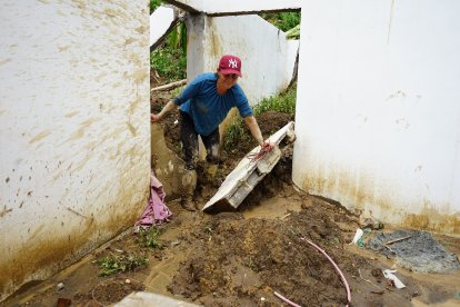 Matilde Orbes perdió la casa que construyó hace 8 meses.