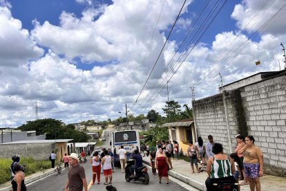 Olguita murió arrollada por un bus al bajarse.