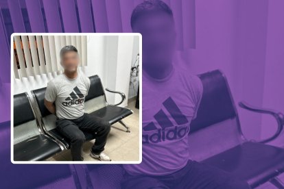 El sujeto fue detenido en la escena del crimen.