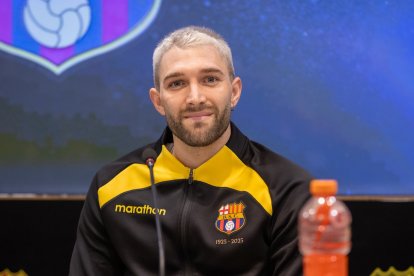 Ignacio de Arruabarrena fue presentado como arquero de Barcelona SC.