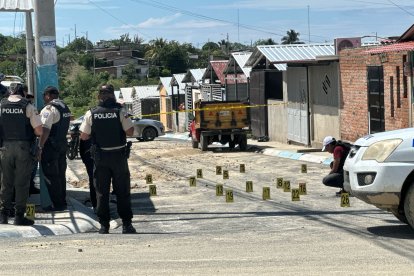 Se registró un ataque violento en Manta este 17 de febrero.