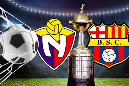 Barcelona SC y El Nacional pelean por llegar a la fase de grupos de la Copa Libertadores 2025.