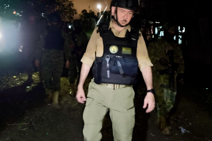 El ministro de Defensa, Giancarlo Loffredo.