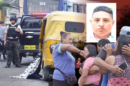 Luis Cristhian Tamay Condo, de 22 años, fue asesinado la mañana de ayer. Le propinaron seis tiros.
