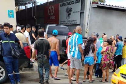 Ciudadela 20 de Mayo, en Manta, lugar de sucesos violentos.