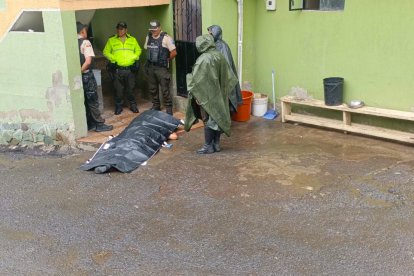 Los moradores aseguraron que no vieron a los atacantes.