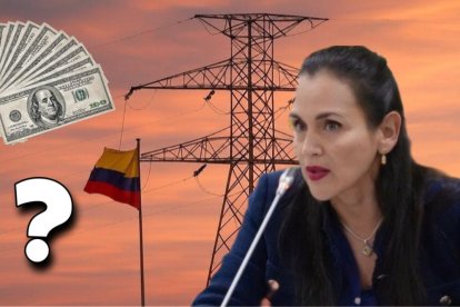 Inés Manzano, ministra de energía de Ecuador, insiste en que se está vendiendo electricidad a Colombia.