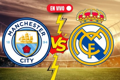 Real Madrid y Manchester City pelean por llegar a los octavos de Champions League.