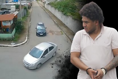 Jallison Soto, de 26 años, fue agarrado cuando presuntamente iba a cometer un sicariato.