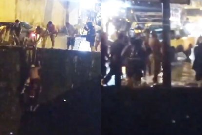 El cuerpo del menor fue rescatado en horas de la noche.