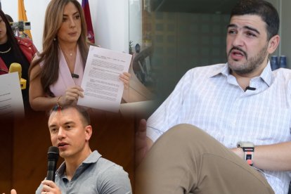 El alcalde de Guayaquil, Aquiles Álvarez, está envuelto en una confrontación con Lucía Jaramillo y a Daniel Noboa.